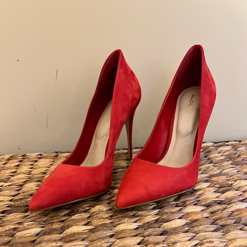 Aldo Red Pumps